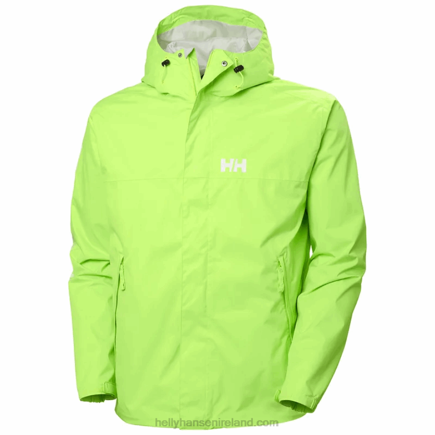 SHARP GREEN 8V222F195 Helly-Hansen MEN'S ERVIK JACKET