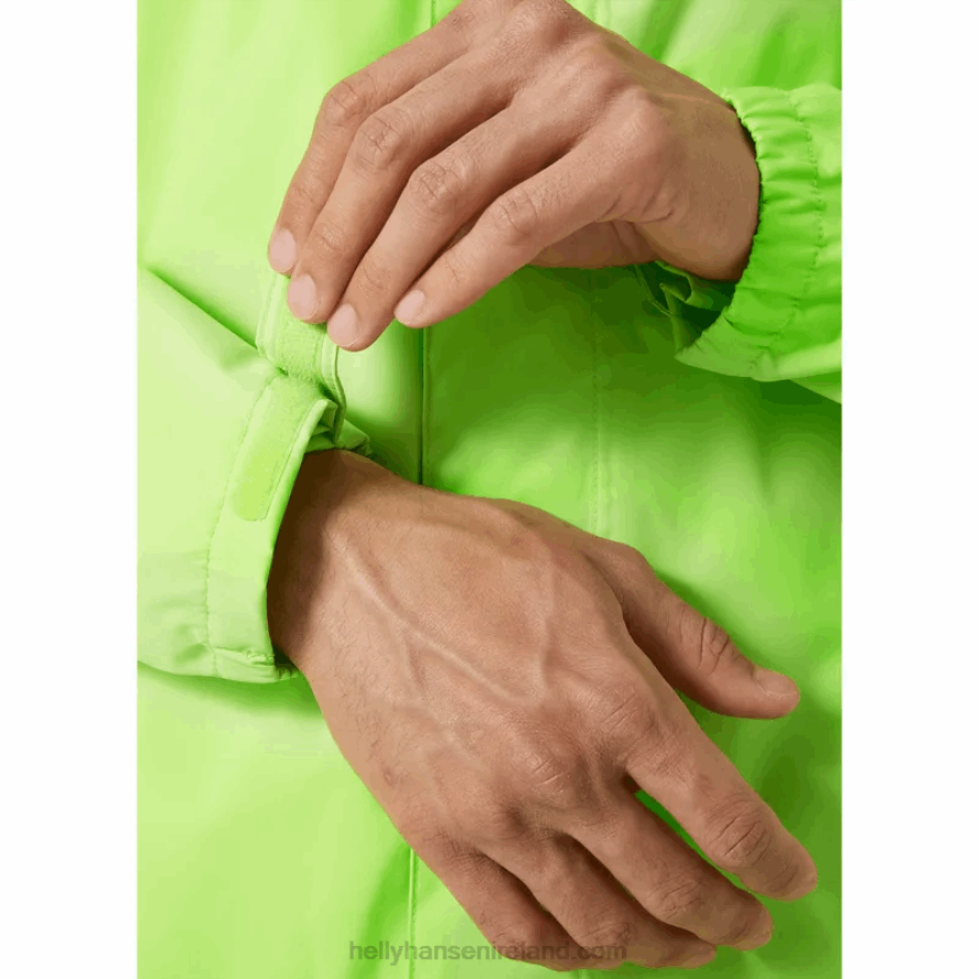 SHARP GREEN 8V222F195 Helly-Hansen MEN'S ERVIK JACKET