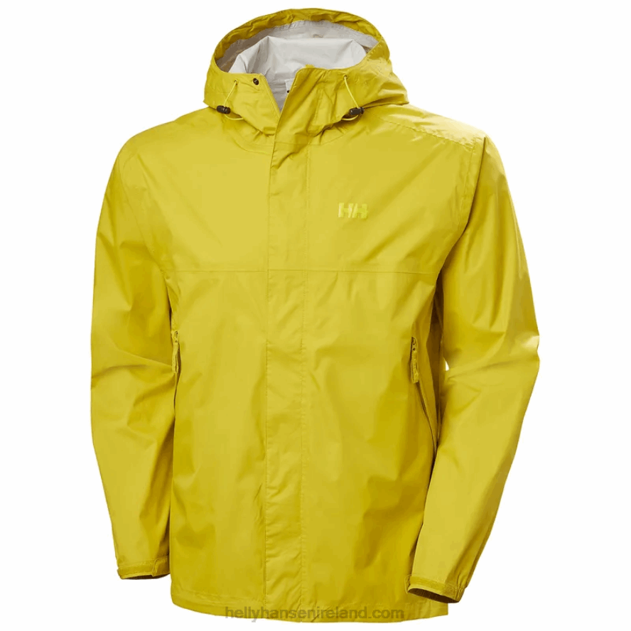 WARM OLIVE 8V222F162 Helly-Hansen MEN'S LOKE SHELL JACKET