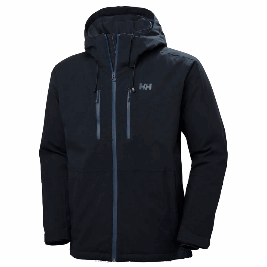BLACK 8V222F445 Helly-Hansen MEN'S JUNIPER 3.0 SKI JACKET
