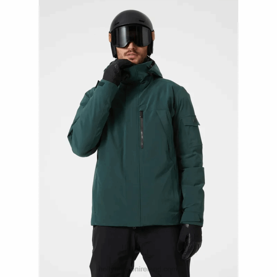 BLACK 8V222F452 Helly-Hansen MEN'S VAL D'ISERE PUFFY SKI JACKET
