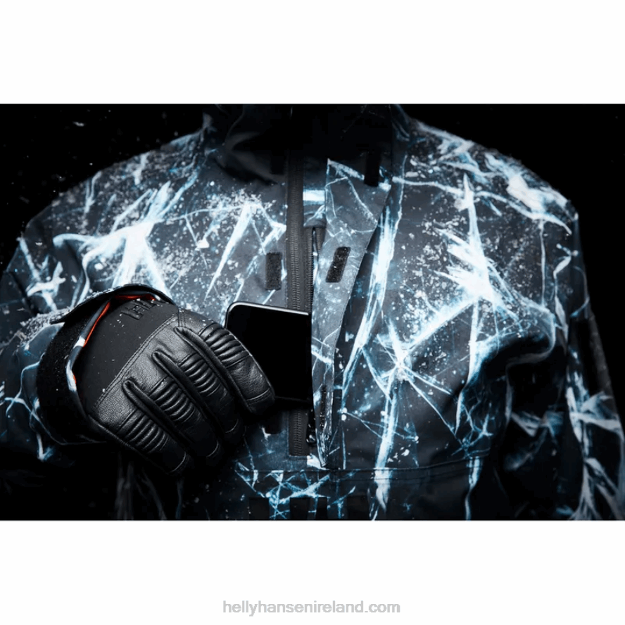 OCEAN CAMO 8V222F437 Helly-Hansen MEN'S ULLR D INSULATED SKI ANORAK JACKET