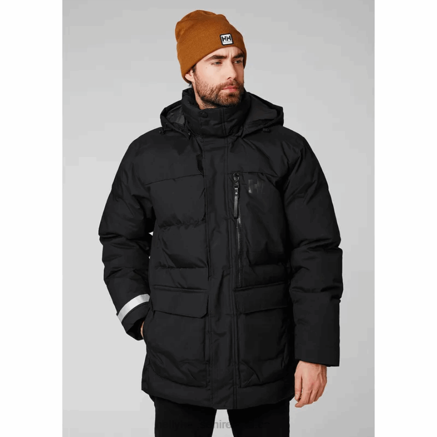 BLACK 8V222F326 Helly-Hansen MEN'S TROMSOE WINTER JACKET