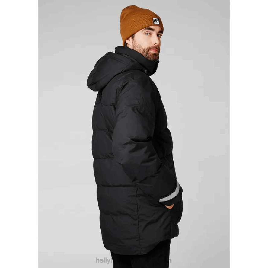 BLACK 8V222F326 Helly-Hansen MEN'S TROMSOE WINTER JACKET