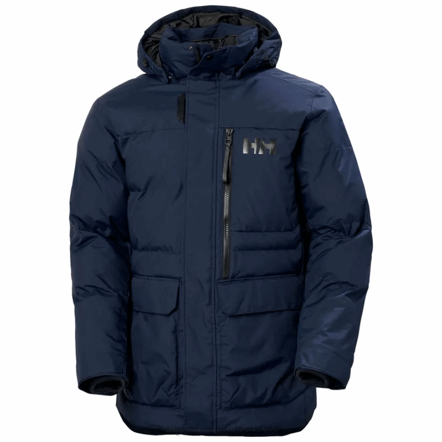 NAVY 8V222F327 Helly-Hansen MEN'S TROMSOE WINTER JACKET