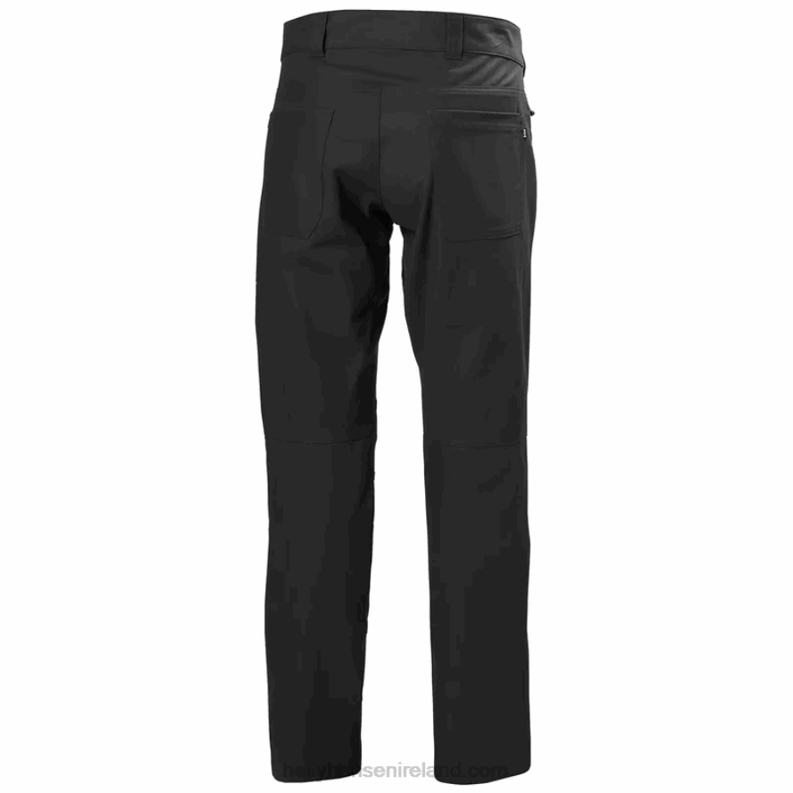 BLACK 8V222F630 Helly-Hansen MEN'S ESSENTIAL CANVAS PANTS