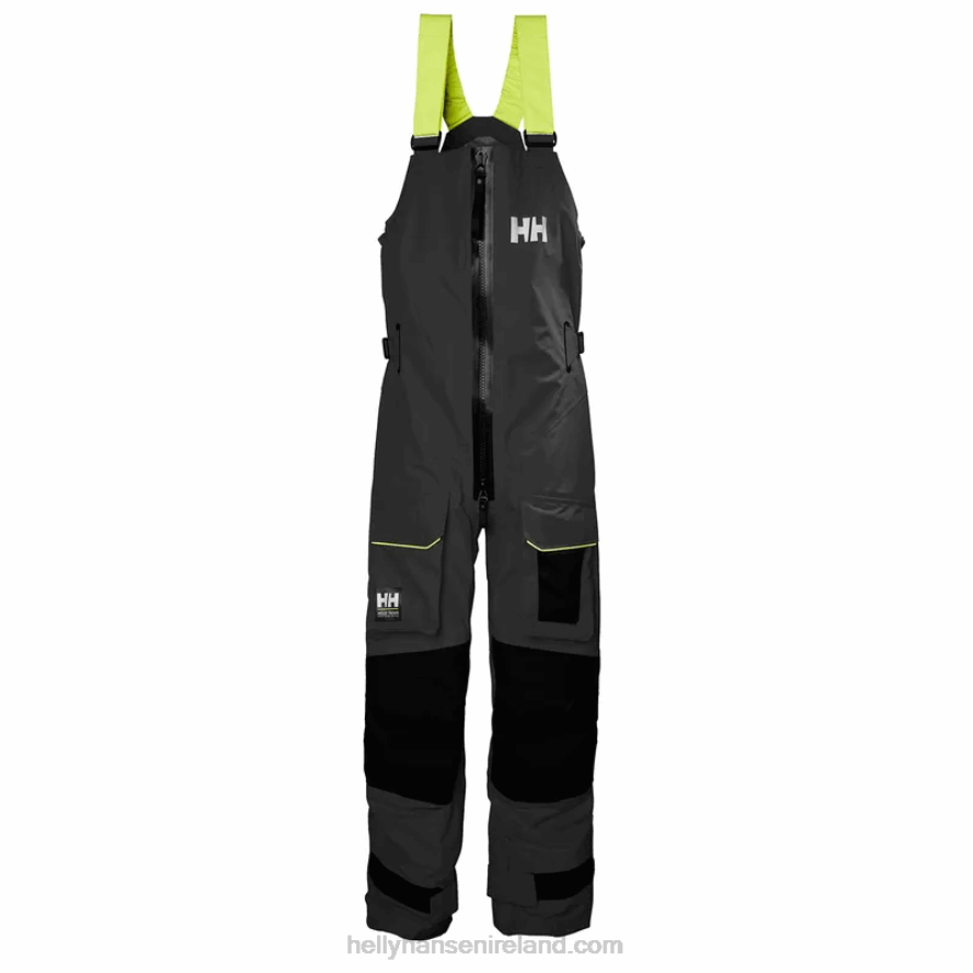 ALERT RED 8V222F556 Helly-Hansen MEN'S AEGIR OCEAN SAILING TROUSERS