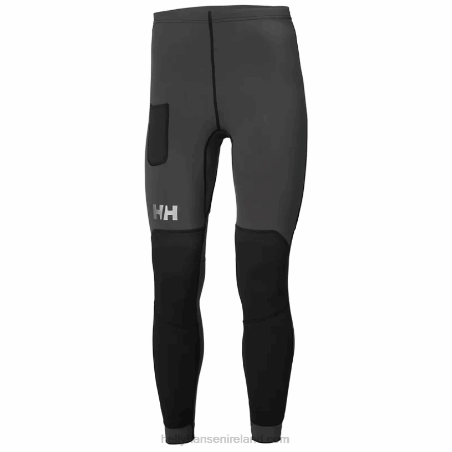 EBONY 8V222F557 Helly-Hansen UNISEX HP FOIL IMPACT SAILING TIGHTS