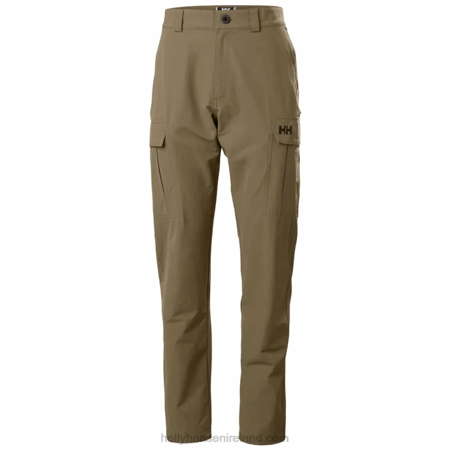 EBONY 8V222F558 Helly-Hansen MEN'S HH QUICK-DRY CARGO PANTS