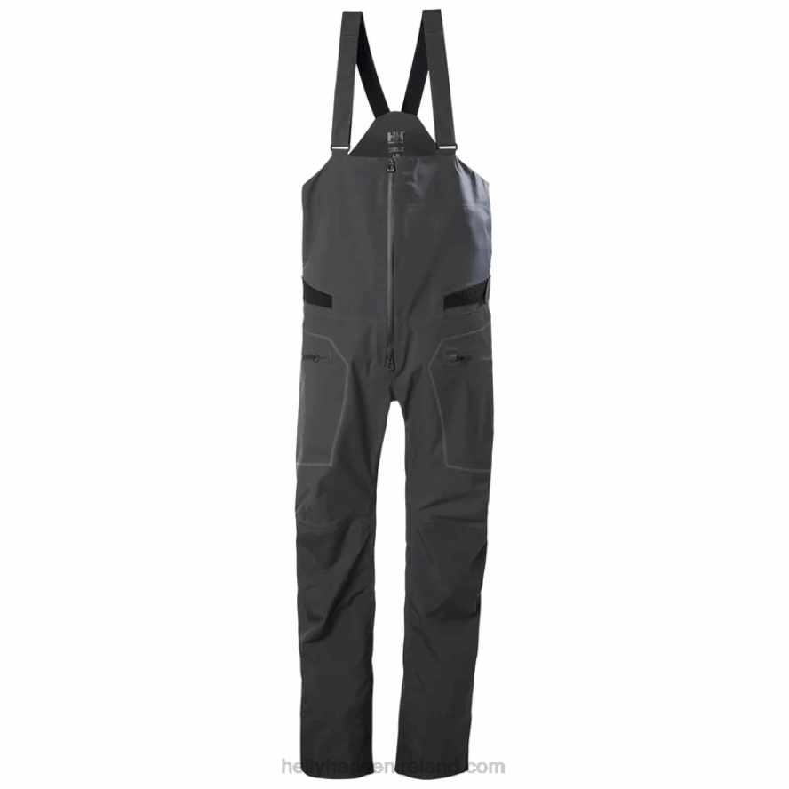 EBONY 8V222F569 Helly-Hansen MEN'S HP FOIL PRO SAILING BIB