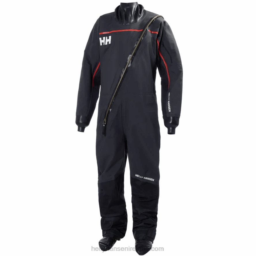 EBONY 8V222F595 Helly-Hansen MEN'S HP DRY SUIT 2