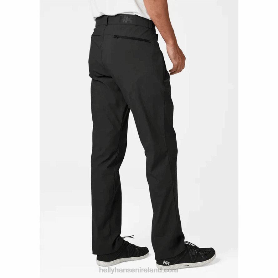 EBONY 8V222F596 Helly-Hansen MEN'S HP RACING SOFTSHELL SAILING PANTS