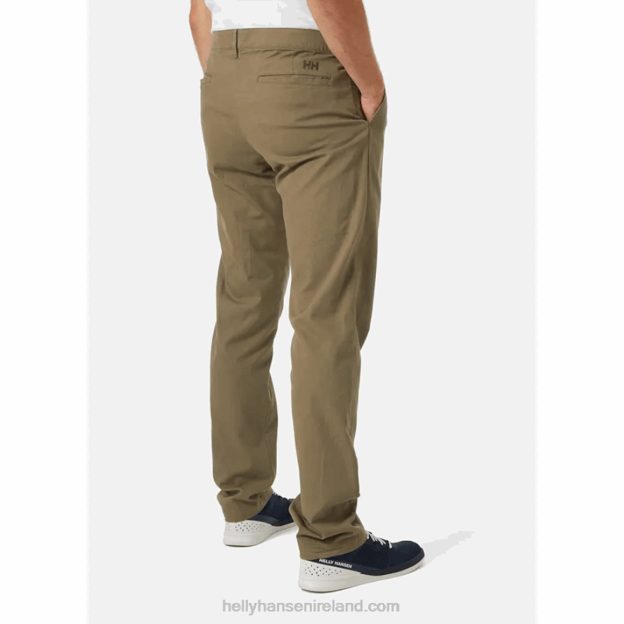 NAVY 8V222F578 Helly-Hansen MEN'S DOCK CHINOS