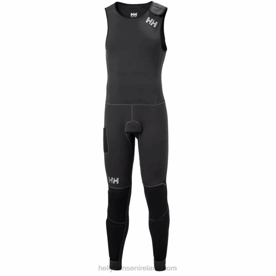 NAVY 8V222F580 Helly-Hansen UNISEX HP FOIL IMPACT SAILING SALOPETTE