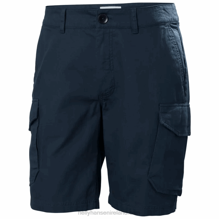 QUIET SHADE 8V222F577 Helly-Hansen MEN'S DOCK CARGO SHORTS 10"