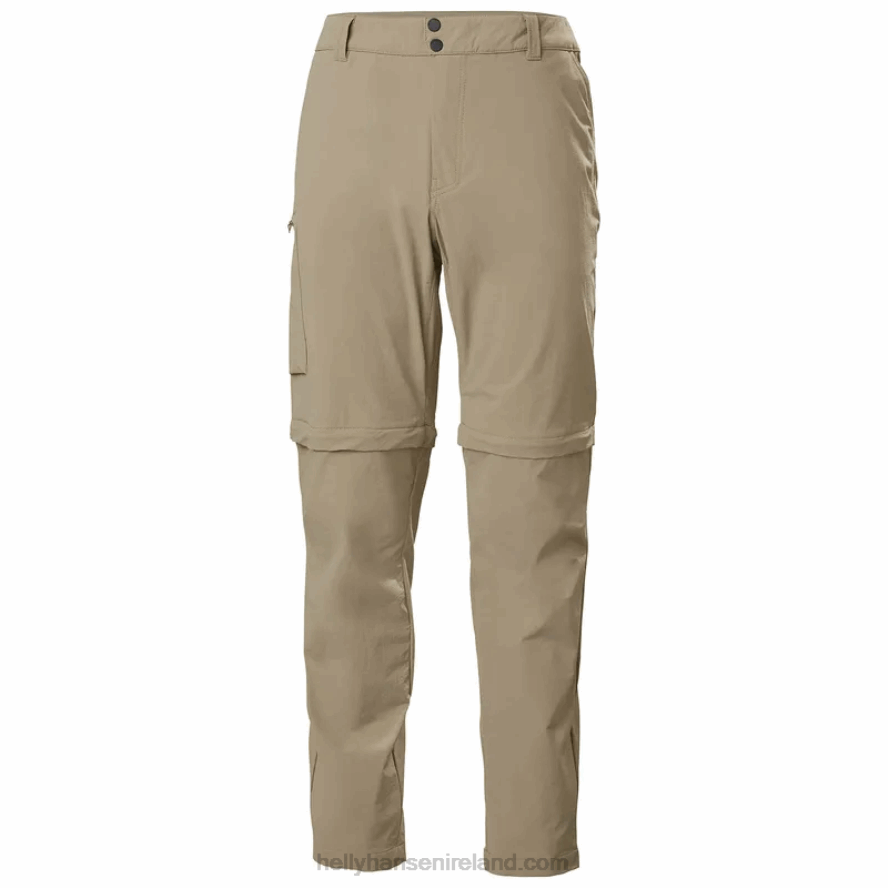 BLACK 8V222F624 Helly-Hansen MEN'S BRONO SOFTSHELL ZIP OFF PANTS