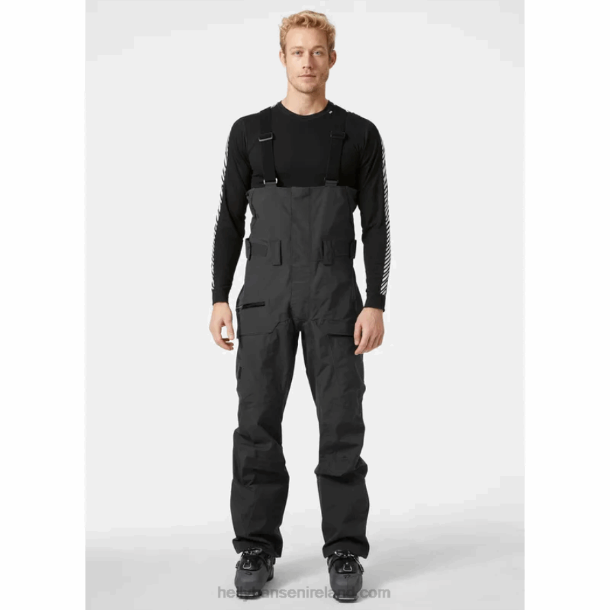 DARKEST SPR 8V222F600 Helly-Hansen MEN'S SOGN SKIING SHELL BIB PANTS