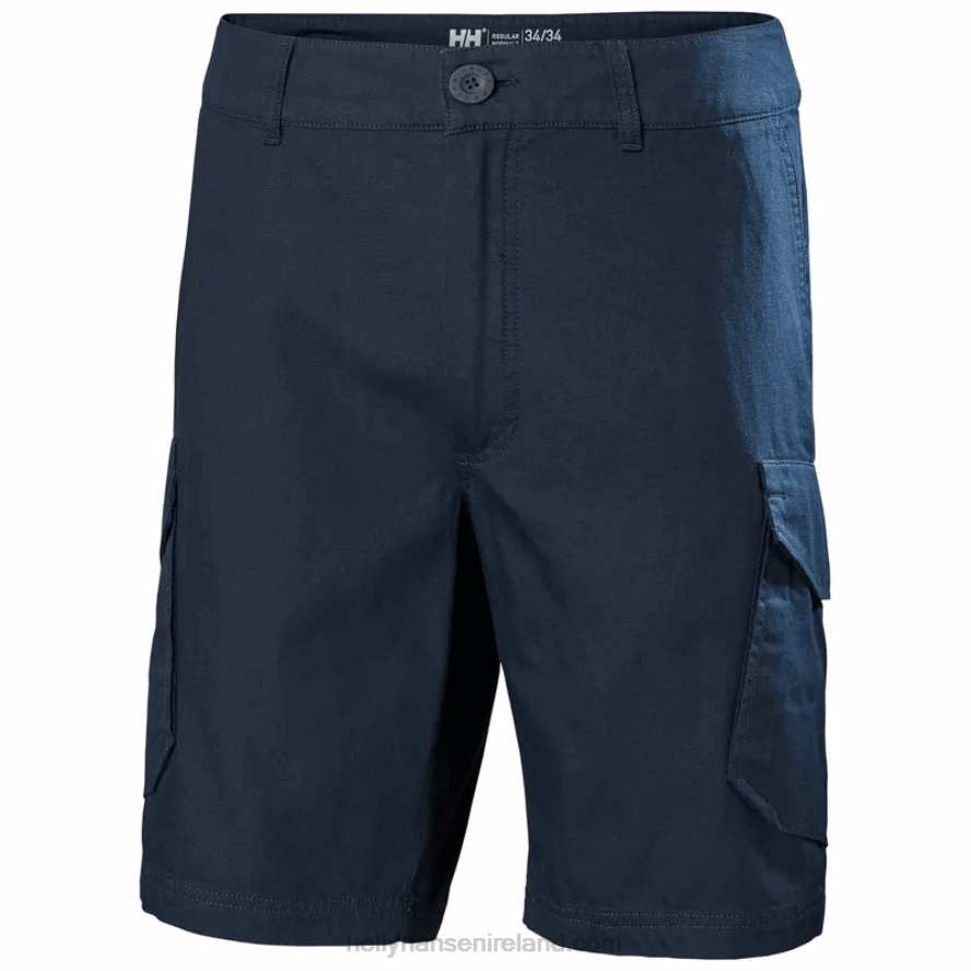 ALERT RED 8V222F674 Helly-Hansen MEN'S BERMUDA CARGO SHORTS 2.0