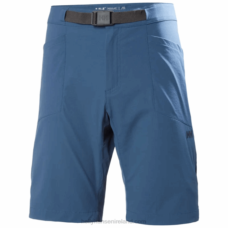 BLACK 8V222F704 Helly-Hansen MEN'S TINDEN LIGHT HIKING SHORTS