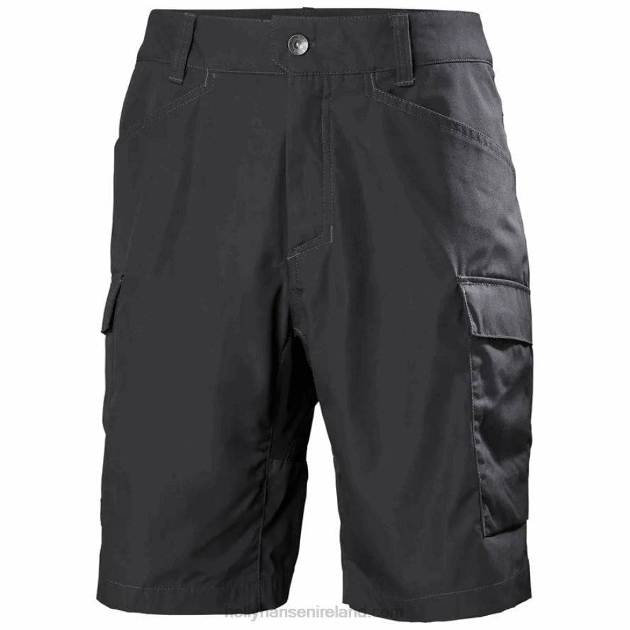 DEEP STEEL 8V222F692 Helly-Hansen MEN'S VANDRE CARGO SHORTS