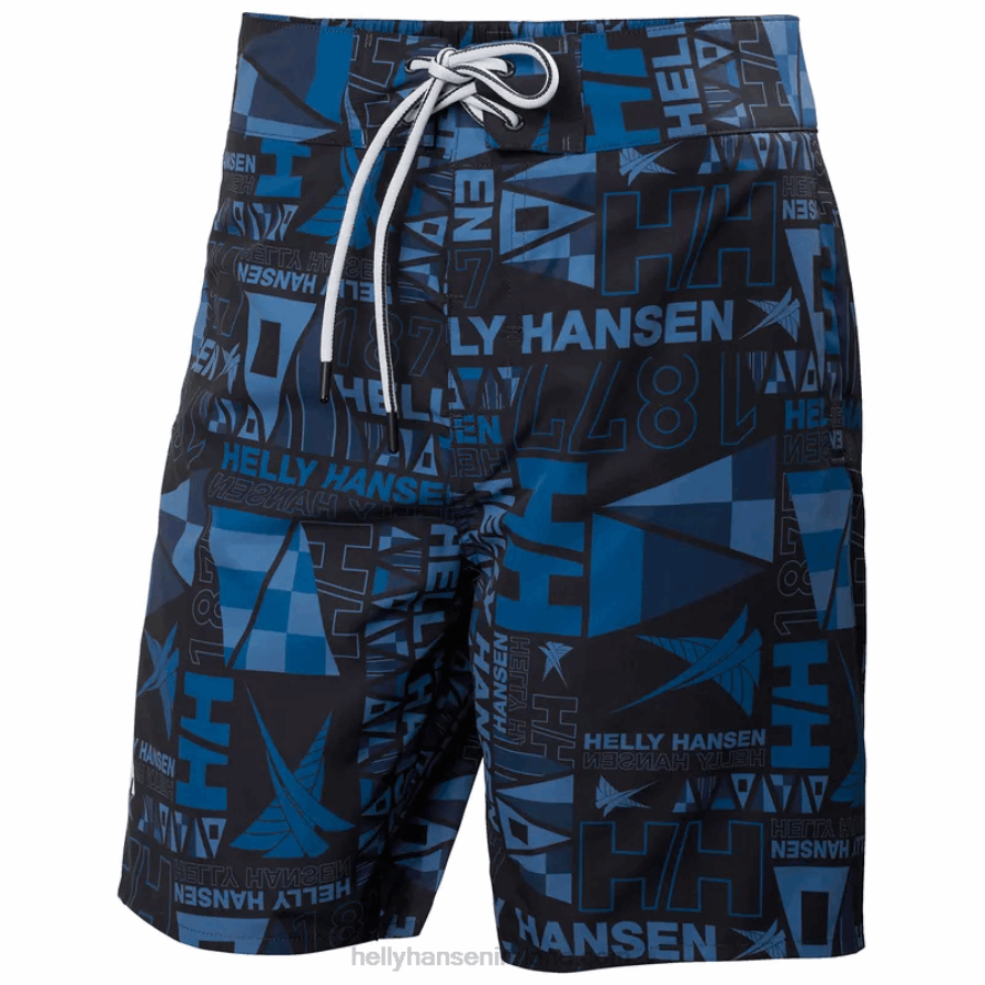 EBONY 8V222F708 Helly-Hansen MEN'S NEWPORT BOARDSHORTS