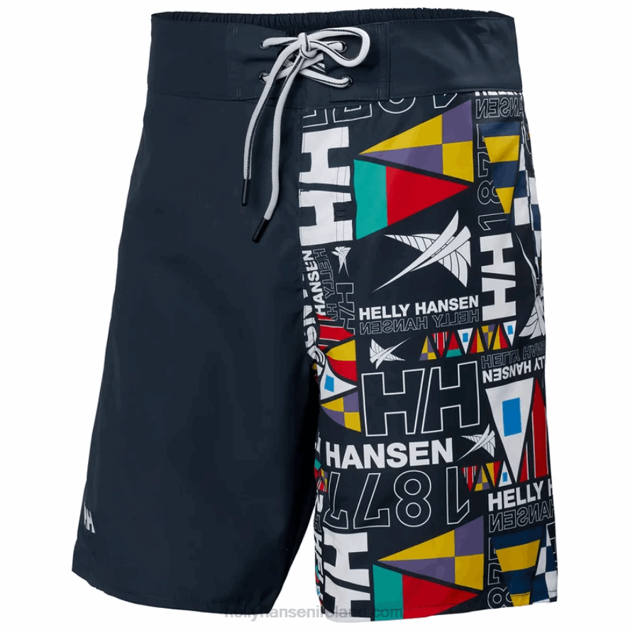 OCEAN BURGE 8V222F709 Helly-Hansen MEN'S NEWPORT BOARDSHORTS