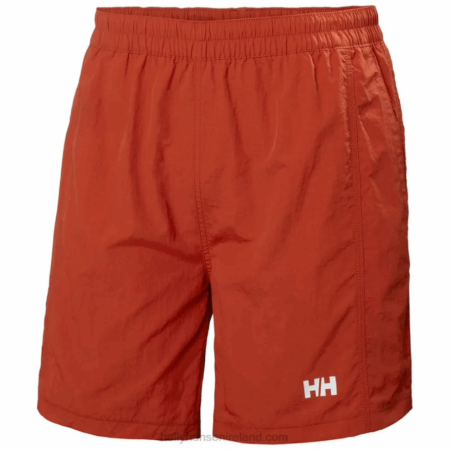 RED 8V222F667 Helly-Hansen MEN'S CALSHOT TRUNKS