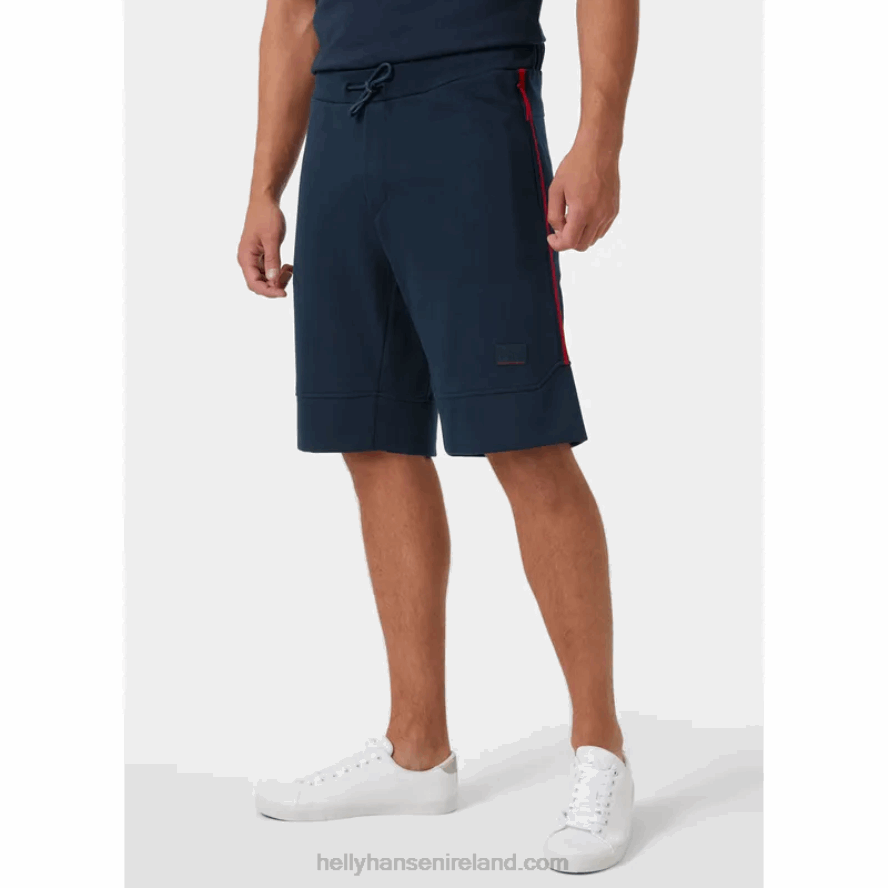 RED 8V222F676 Helly-Hansen MEN'S RWB SHORTS