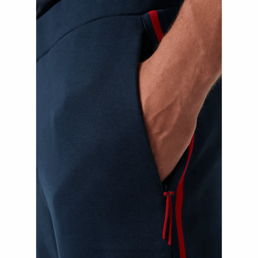 RED 8V222F676 Helly-Hansen MEN'S RWB SHORTS