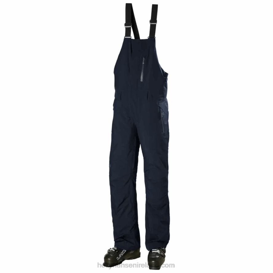 BLACK 8V222F741 Helly-Hansen MEN'S LEGENDARY INSULATED SKI BIB PANTS