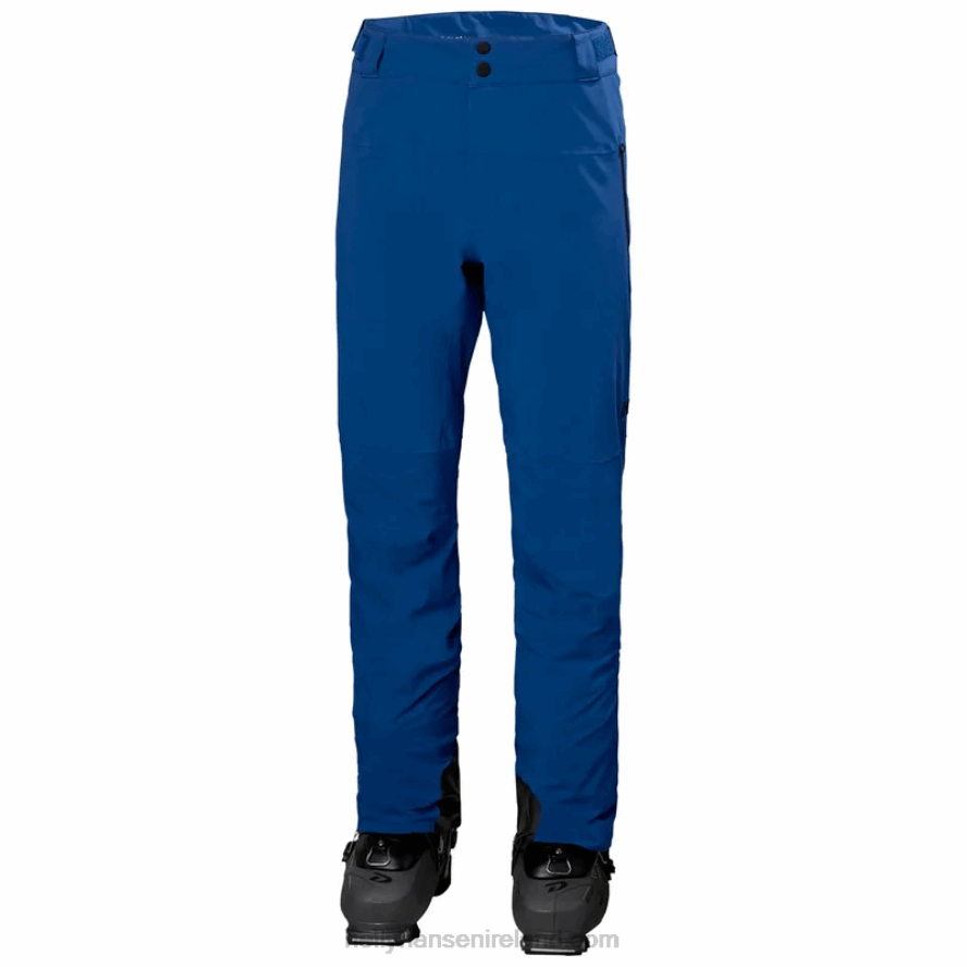 NAVY 8V222F734 Helly-Hansen MEN'S ALPHA LIFALOFT INSULATED SKI PANTS