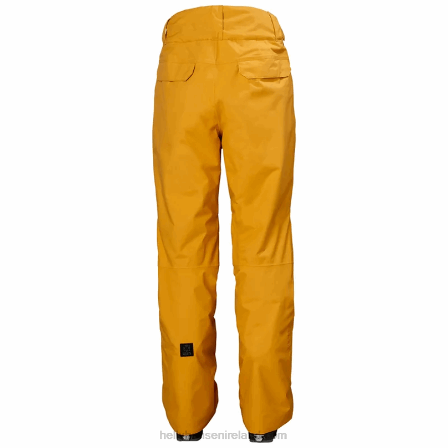 NEON ORANGE 8V222F744 Helly-Hansen MEN'S SOGN CARGO SKI PANTS