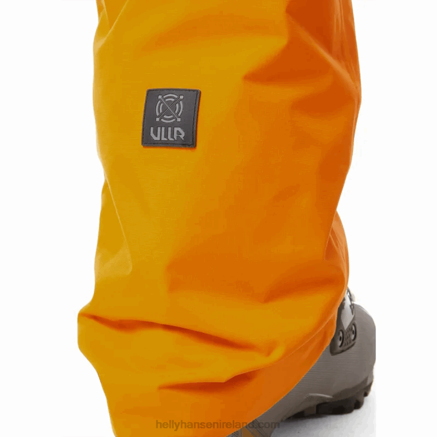 NEON ORANGE 8V222F744 Helly-Hansen MEN'S SOGN CARGO SKI PANTS
