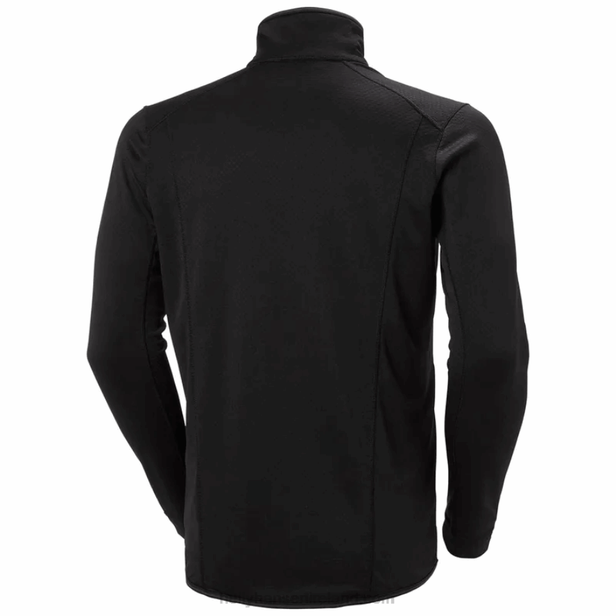 BLACK 8V222F537 Helly-Hansen MEN'S SWIFT MIDLAYER