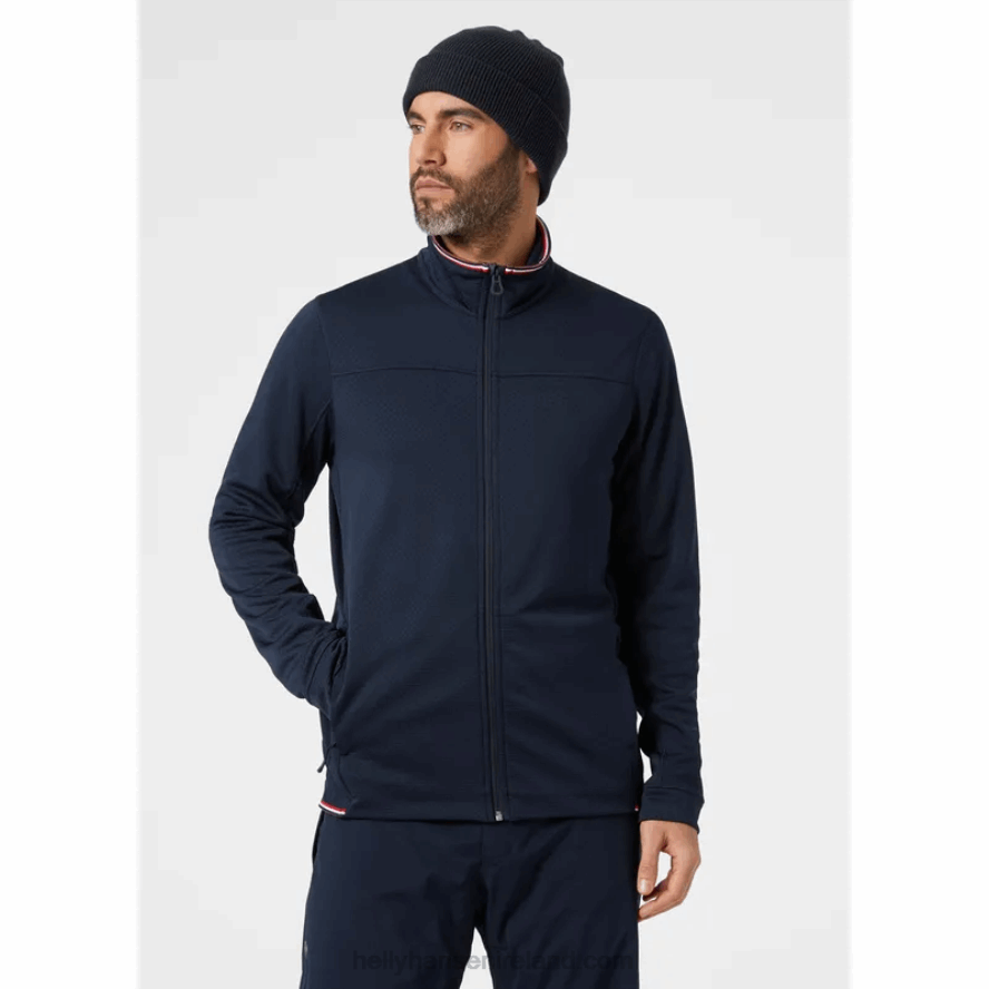BLACK 8V222F538 Helly-Hansen MEN'S SWIFT MIDLAYER