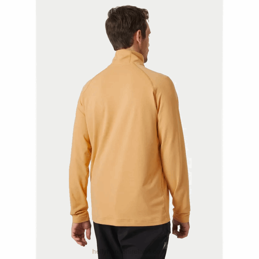 IRON OXIDE 8V222F522 Helly-Hansen MEN'S VERGLAS HALF-ZIP MIDLAYER