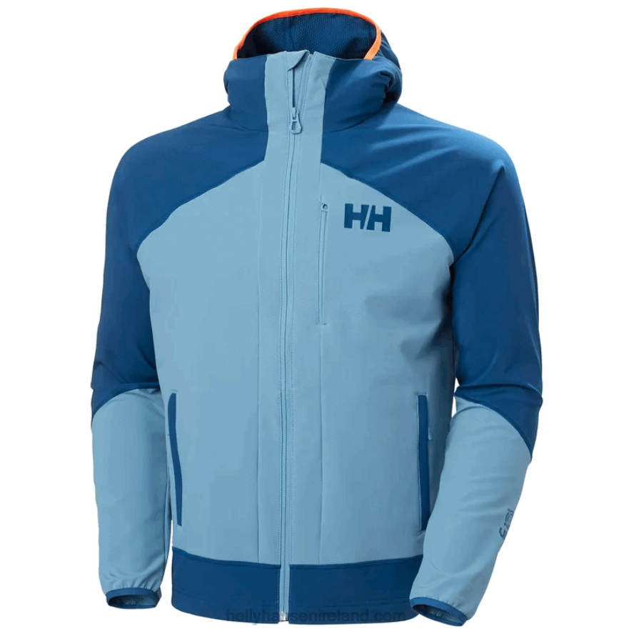 BLACK 8V222F487 Helly-Hansen MEN'S ELEVATION SHIELD FLEECE JACKET