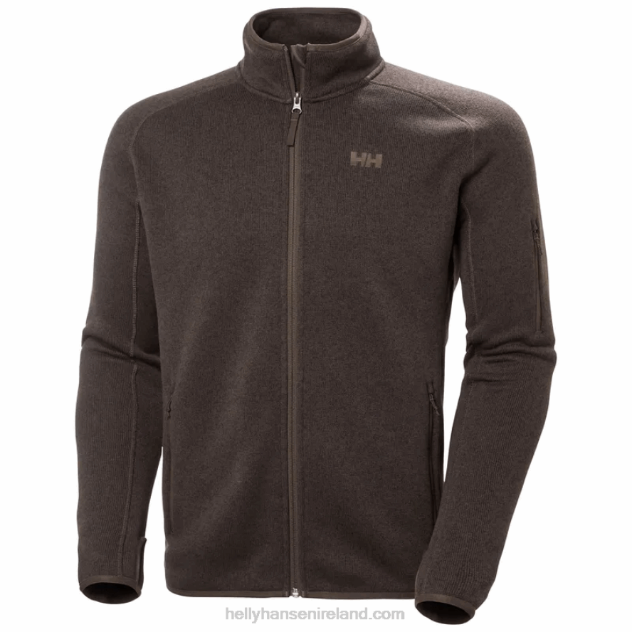 BLACK 8V222F489 Helly-Hansen MEN'S VARDE FLEECE JACKET 2.0