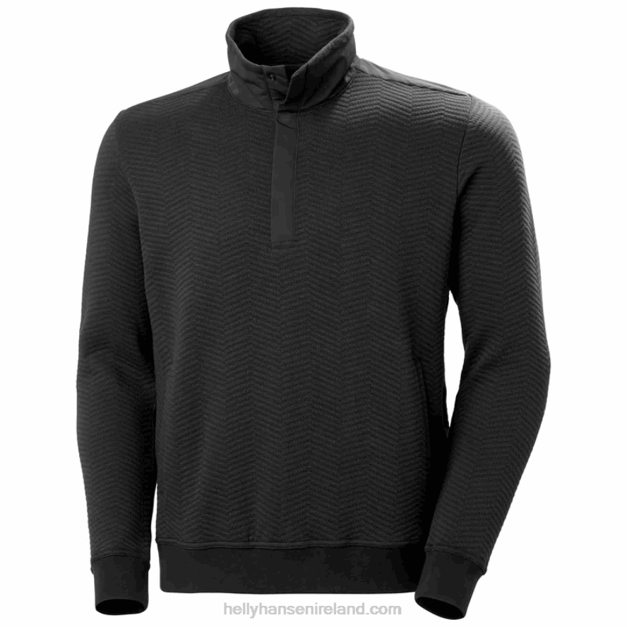BLUE FOG 8V222F506 Helly-Hansen MEN'S LILLO SNAP OUTDOOR SWEATER