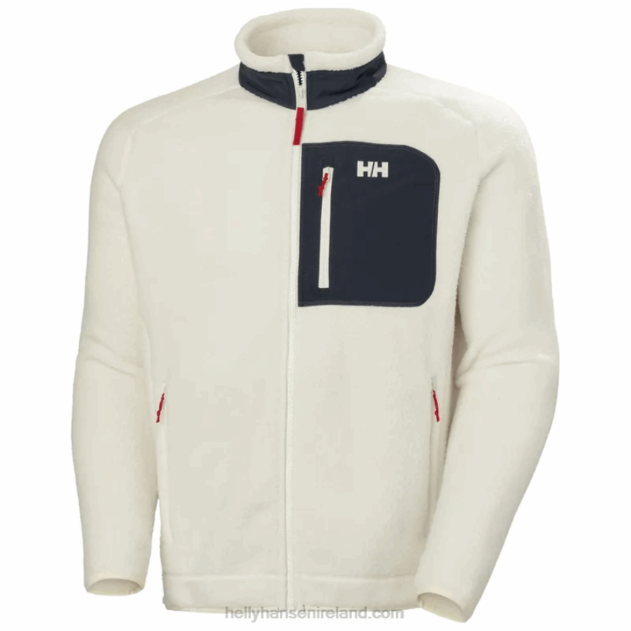 DARKEST SPR 8V222F501 Helly-Hansen MEN'S PANORAMA PILE FLEECE BLOCK JACKET