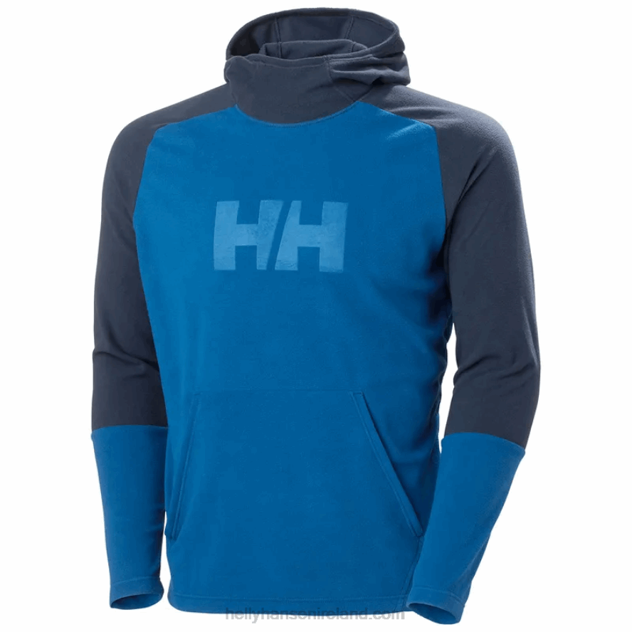 NAVY 8V222F484 Helly-Hansen MEN'S DAYBREAKER LOGO HOODIE