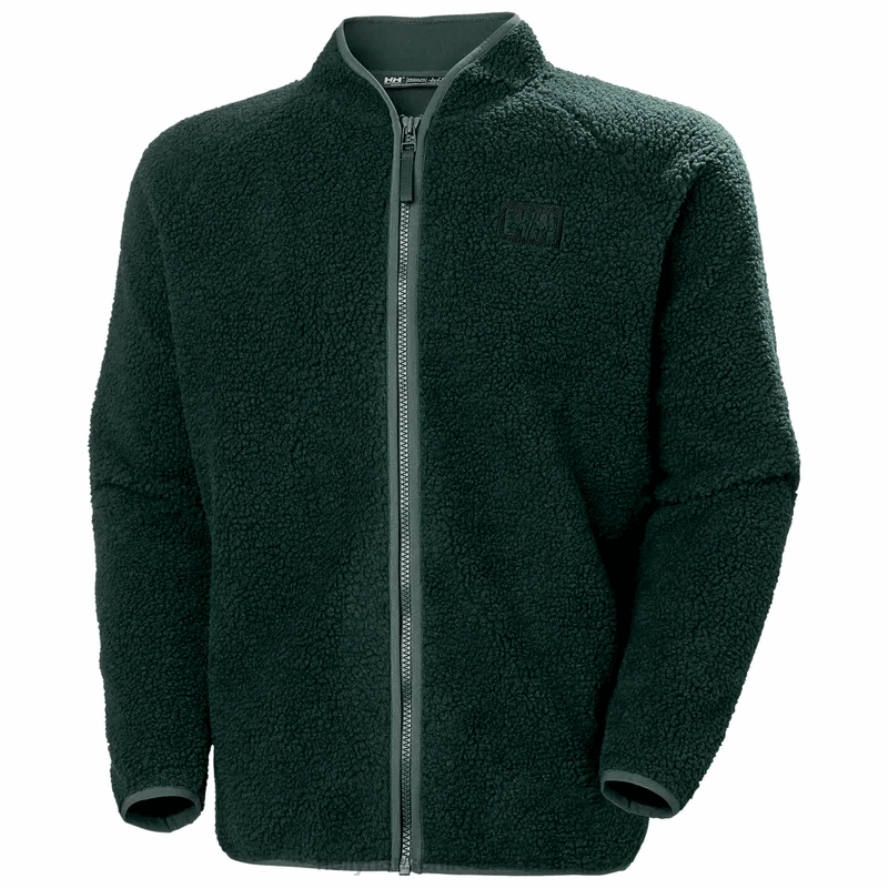 NAVY 8V222F494 Helly-Hansen MEN'S BOX PILE FLEECE JACKET