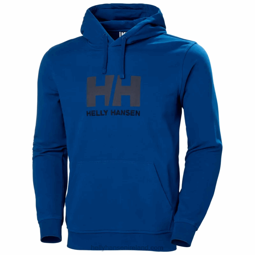 AZURITE 8V222F771 Helly-Hansen MEN'S HH LOGO HOODIE