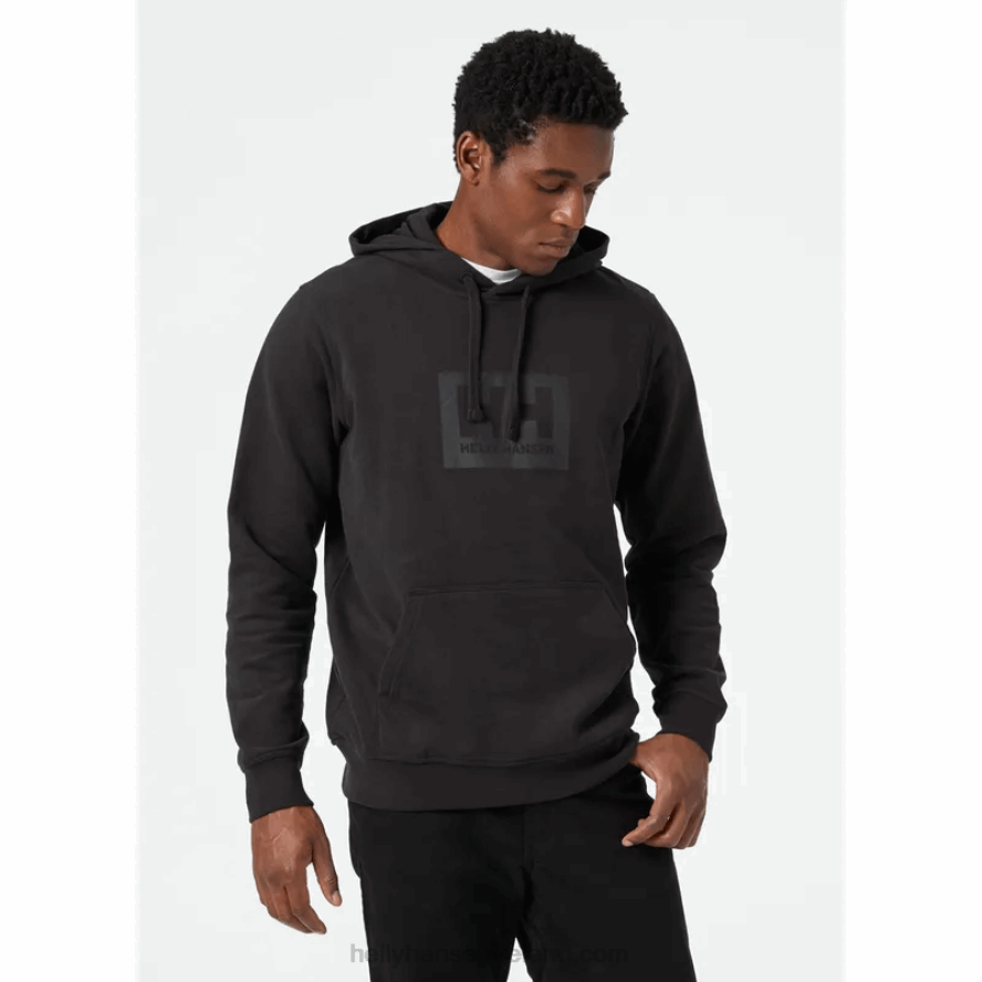AZURITE 8V222F800 Helly-Hansen MEN'S HH BOX HOODIE