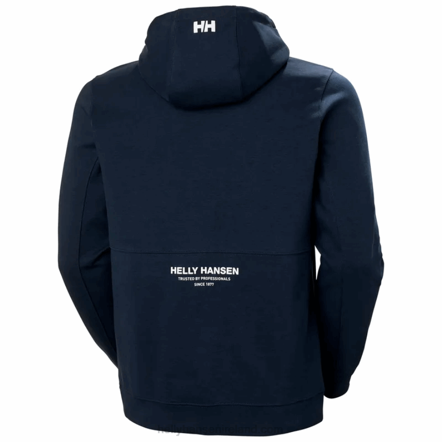 BLACK 8V222F796 Helly-Hansen MEN'S MOVE SWEAT HOODIE