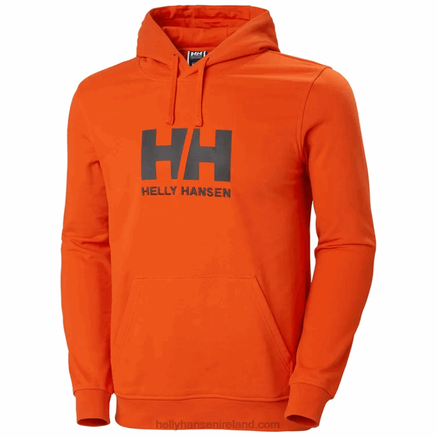 DEEP FJORD 8V222F772 Helly-Hansen MEN'S HH LOGO HOODIE