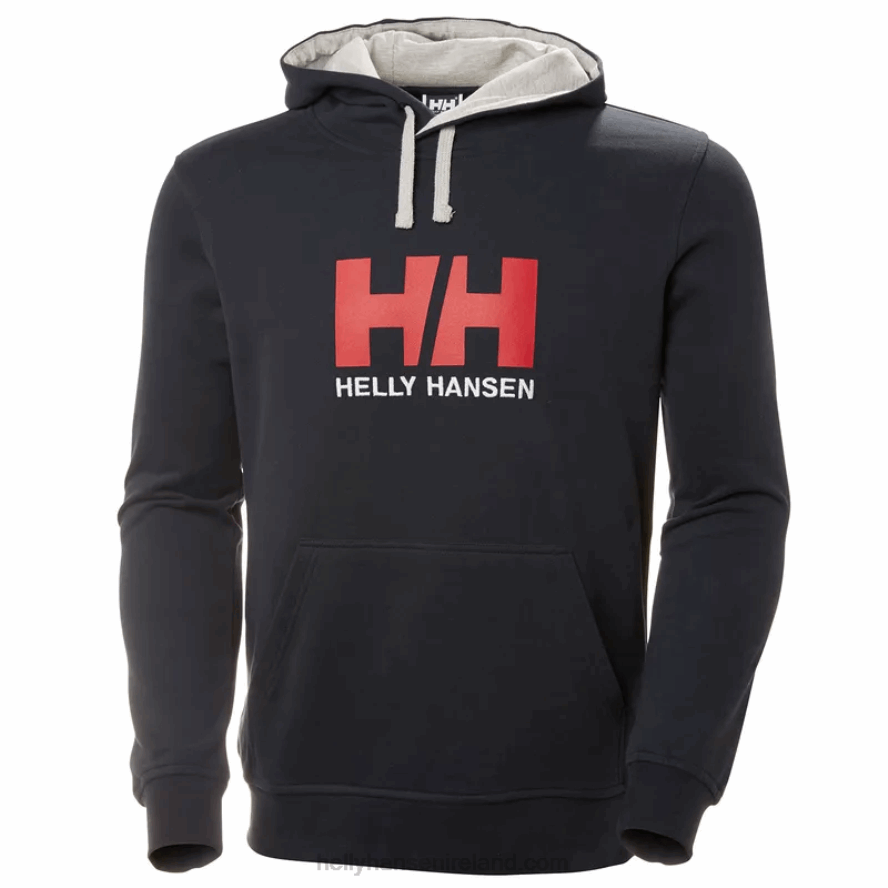GREY MELANG 8V222F775 Helly-Hansen MEN'S HH LOGO HOODIE