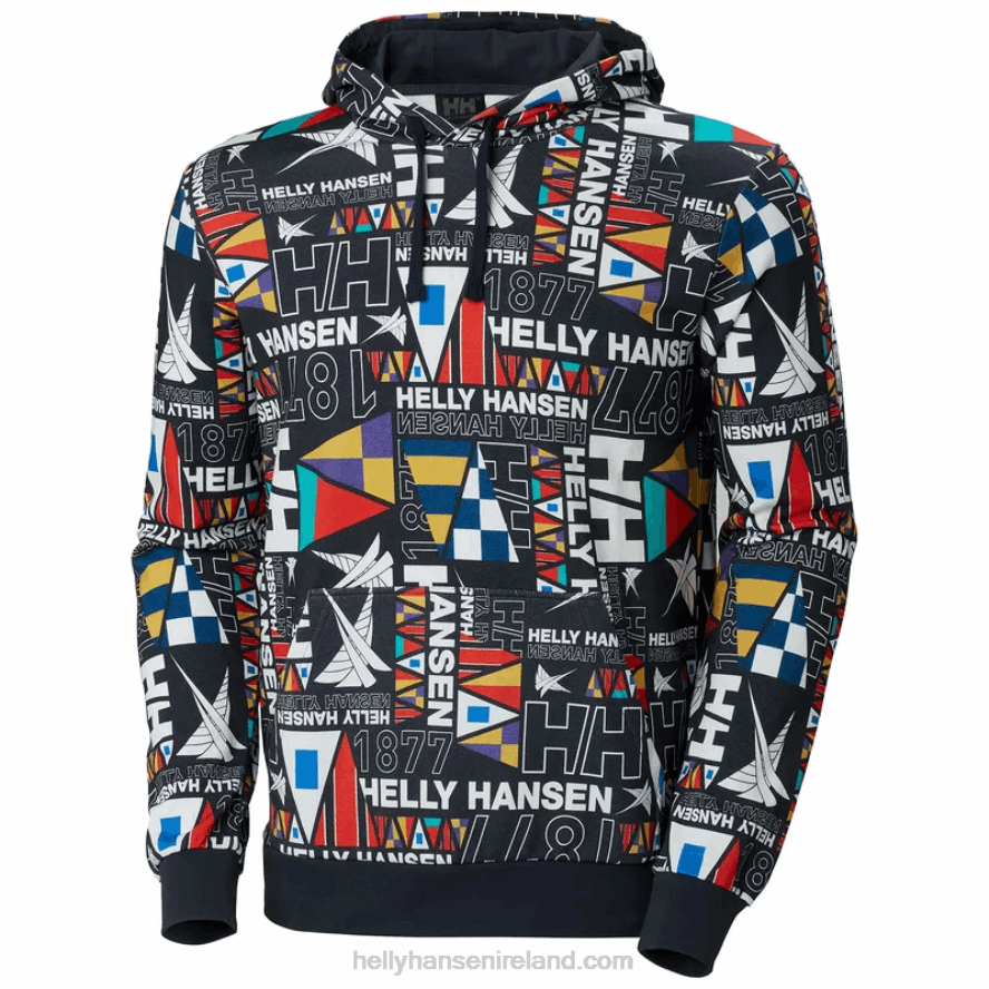 OCEAN BURGE 8V222F811 Helly-Hansen MEN'S NEWPORT ORGANIC COTTON HOODIE