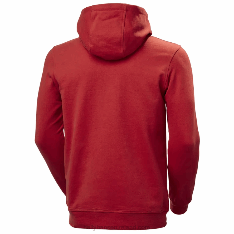 OXBLOOD 8V222F768 Helly-Hansen MEN'S HH LOGO HOODIE