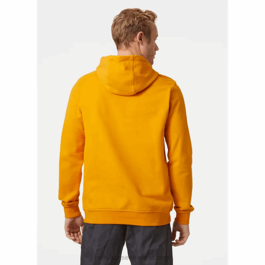 RED 8V222F769 Helly-Hansen MEN'S HH LOGO HOODIE
